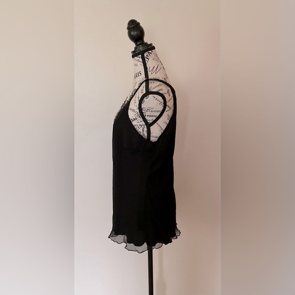 Spenser Jeremy Black Tunic with Beaded Detail - Picture 3 of 5